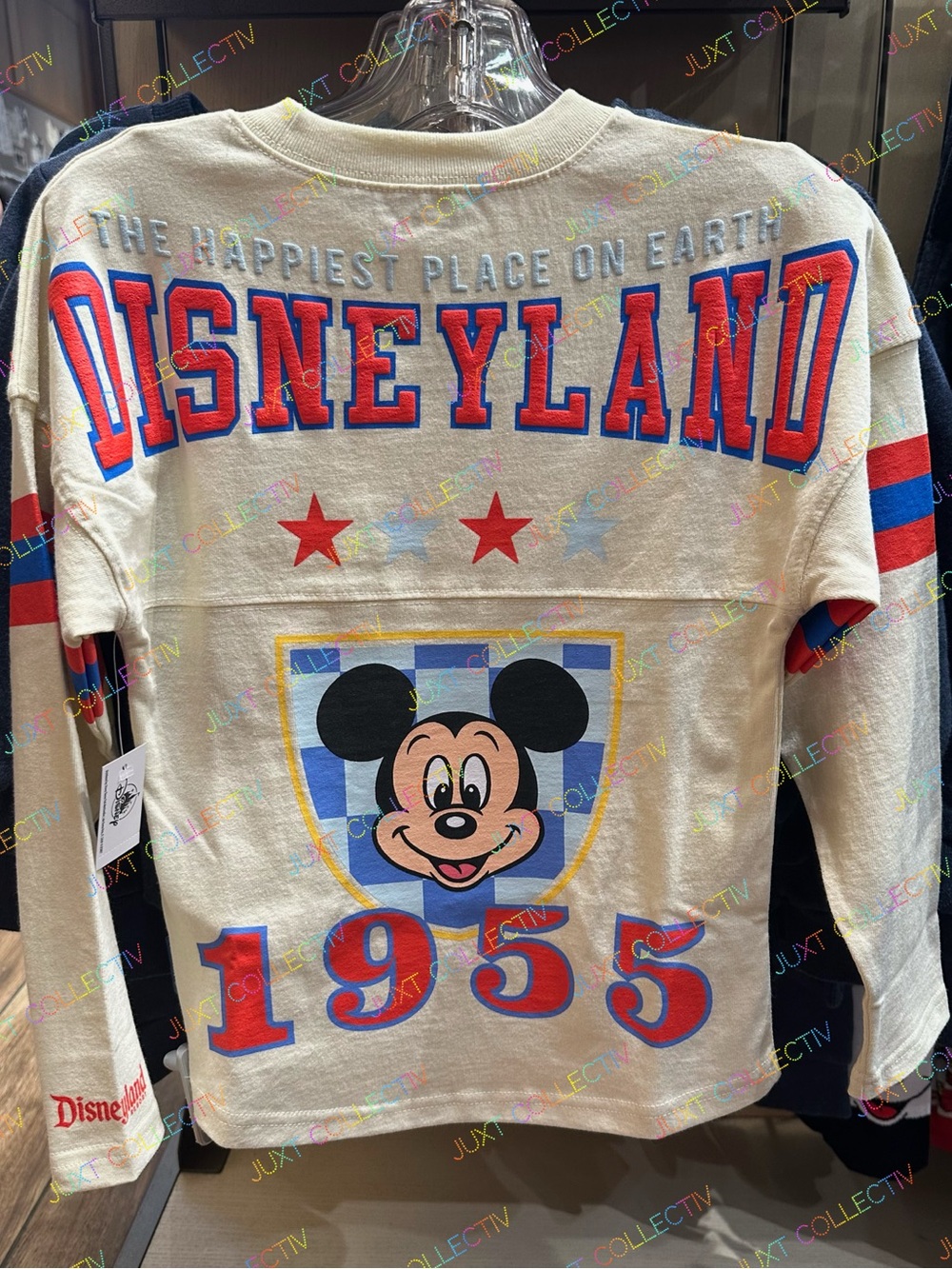 Disneyland 1955 The Happiest Place on Earth Mickey Mouse Kids Spirit Jersey